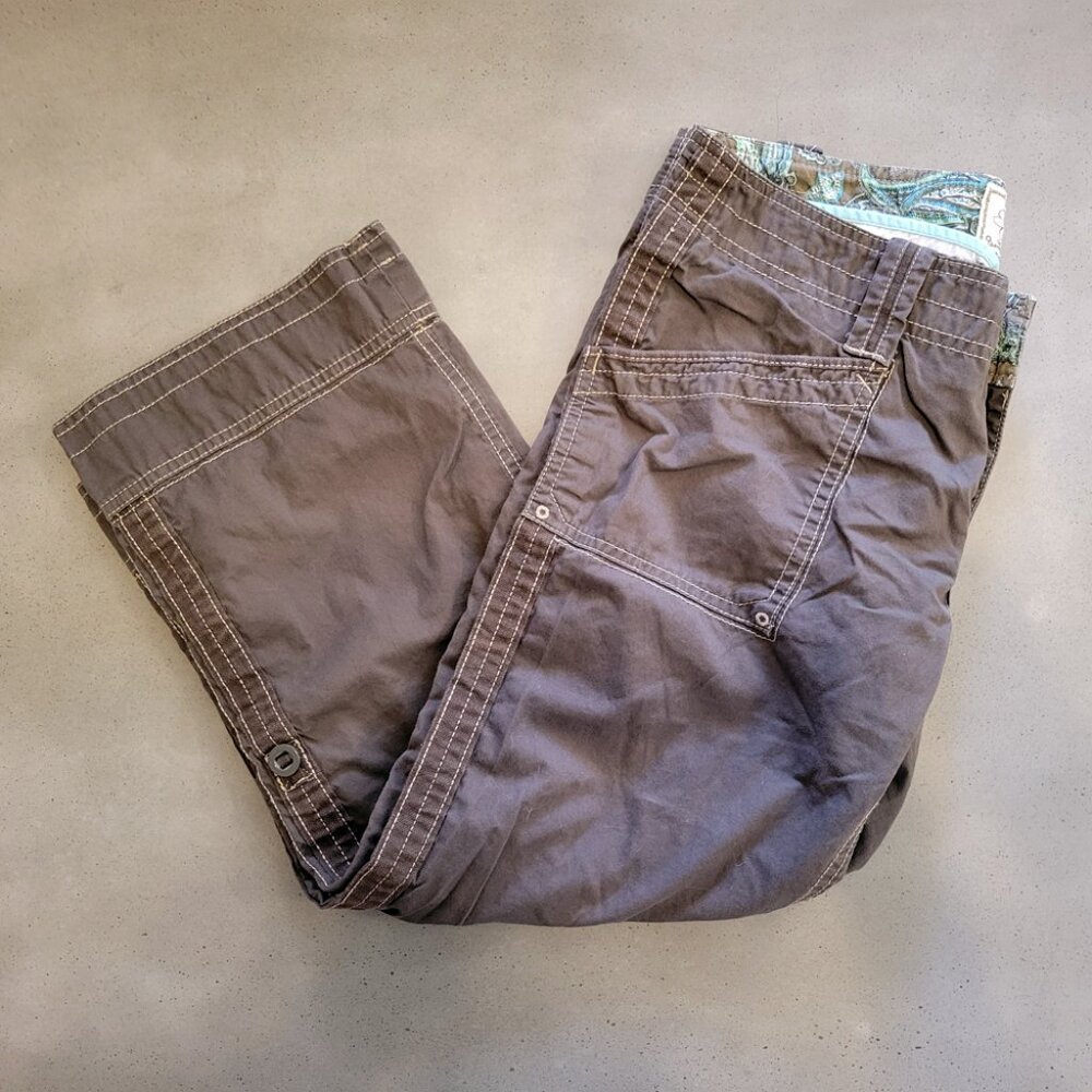 Aventura Organic Cotton Cargo Capri Pant